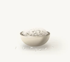 Rice grain bowl