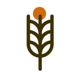 Original MilletWise grain stalk and orange sun mark