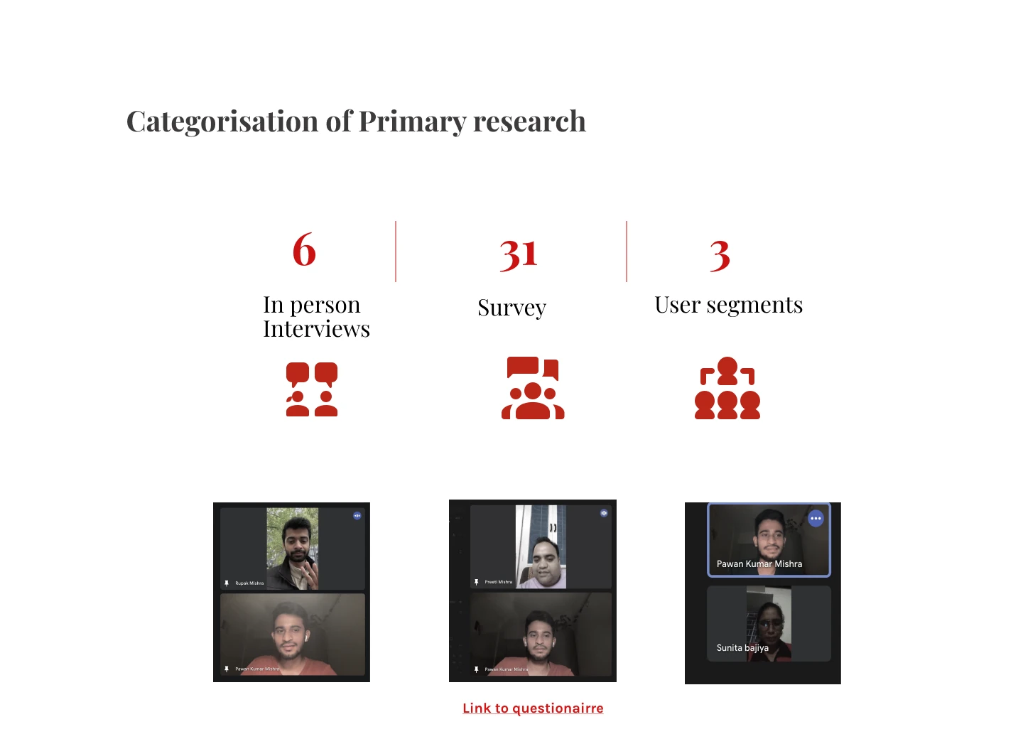 Primary-research sample, original project artifact