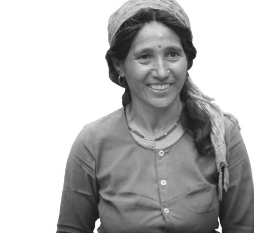 Portrait of Raani Rawat, a resident of Raiwala.